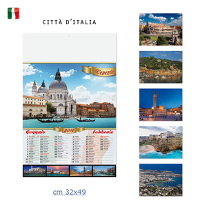 calendario città d'Italia