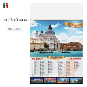stampa calendario città d'Italia